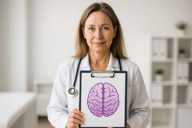 doctor clipboard brain